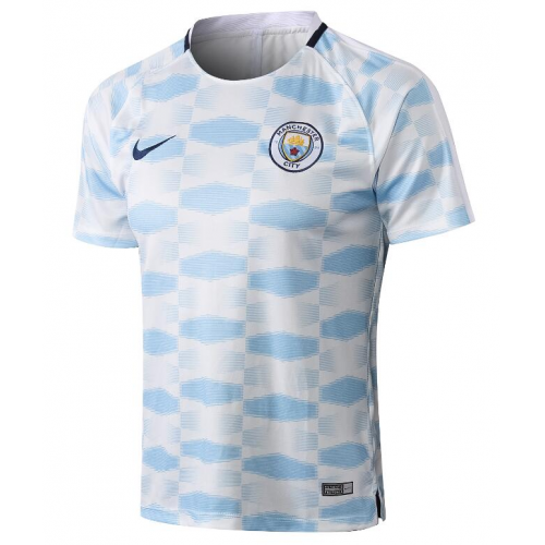 Manchester City 18/19 Training Jersey Shirt Blue White